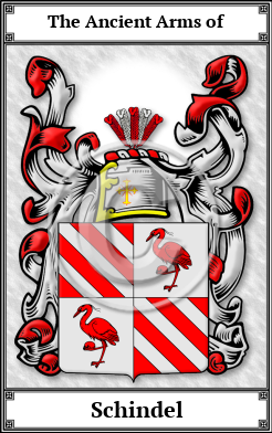 Schindel Family Crest Download (JPG)  Book Plated - 150 DPI