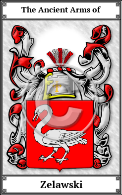 Zelawski Family Crest Download (JPG)  Book Plated - 150 DPI