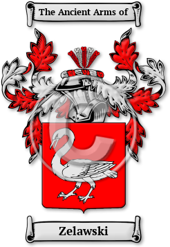 Zelawski Family Crest Download (jpg) Legacy Series - 150 DPI