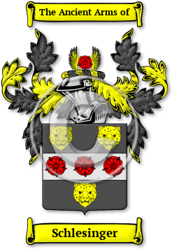 Schlesinger Family Crest Download (JPG) Legacy Series - 300 DPI