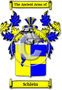 Schlein Family Crest Download (jpg) Legacy Series - 150 DPI
