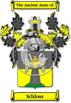 Schloss Family Crest Download (jpg) Legacy Series - 150 DPI