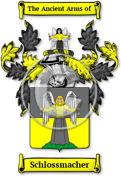 Schlossmacher Family Crest Download (jpg) Legacy Series - 150 DPI