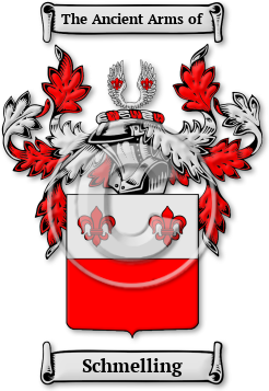 Schmelling Family Crest Download (jpg) Legacy Series - 150 DPI
