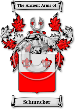 Schmucker Family Crest Download (jpg) Legacy Series - 150 DPI