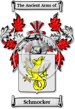 Schmocker Family Crest Download (jpg) Legacy Series - 150 DPI