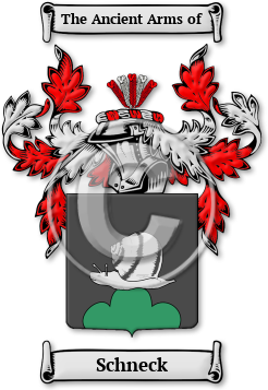 Schneck Family Crest Download (JPG) Legacy Series - 600 DPI