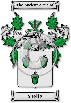 Snelle Family Crest Download (jpg) Legacy Series - 150 DPI