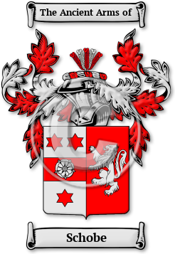 Schobe Family Crest Download (JPG) Legacy Series - 300 DPI