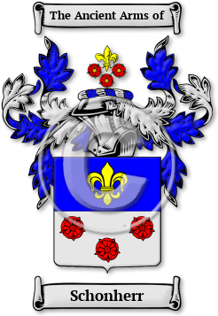 Schonherr Family Crest Download (jpg) Legacy Series - 150 DPI