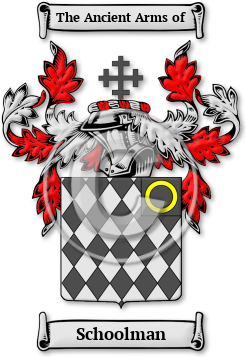 Schoolman Family Crest Download (jpg) Legacy Series - 150 DPI