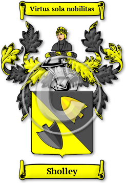 Sholley Family Crest Download (JPG) Legacy Series - 600 DPI