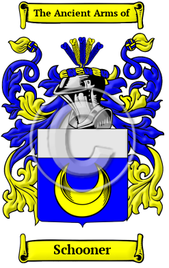 Schooner Family Crest Download (JPG) Heritage Series - 600 DPI