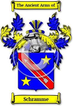Schramme Family Crest Download (jpg) Legacy Series - 150 DPI
