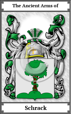 Schrack Family Crest Download (JPG)  Book Plated - 150 DPI