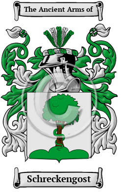 Schreckengost Family Crest Download (JPG) Heritage Series - 600 DPI