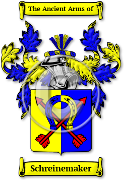 Schreinemaker Family Crest Download (jpg) Legacy Series - 150 DPI