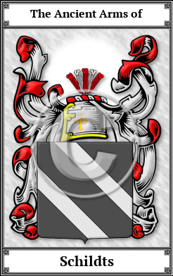 Schildts Family Crest Download (JPG)  Book Plated - 150 DPI