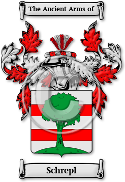 Schrepl Family Crest Download (jpg) Legacy Series - 150 DPI