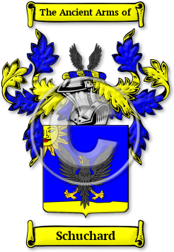 Schuchard Family Crest Download (jpg) Legacy Series - 150 DPI