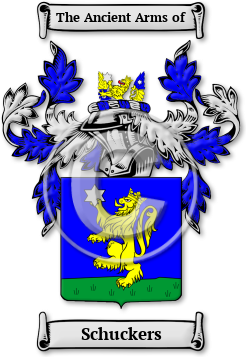 Schuckers Family Crest Download (jpg) Legacy Series - 150 DPI