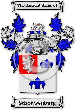 Schouwenburg Family Crest Download (jpg) Legacy Series - 150 DPI