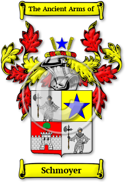 Schmoyer Family Crest Download (jpg) Legacy Series - 150 DPI