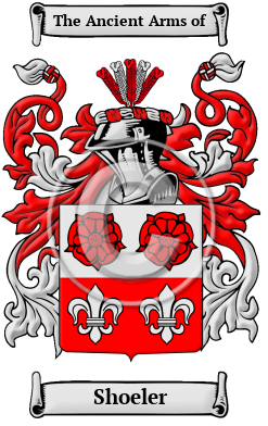 Shoeler Family Crest/Coat of Arms
