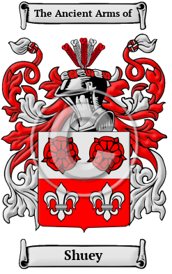 Shuey Family Crest Download (JPG) Heritage Series - 600 DPI