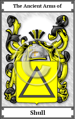 Shull Family Crest Download (JPG)  Book Plated - 150 DPI