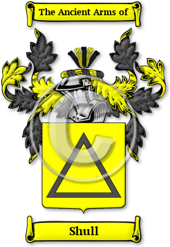 Shull Family Crest Download (jpg) Legacy Series - 150 DPI