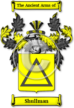 Shullman Family Crest Download (jpg) Legacy Series - 150 DPI