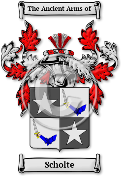Scholte Family Crest Download (jpg) Legacy Series - 150 DPI