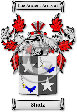 Sholz Family Crest Download (jpg) Legacy Series - 150 DPI
