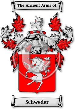 Schweder Family Crest Download (jpg) Legacy Series - 150 DPI