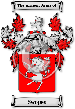 Swopes Family Crest Download (jpg) Legacy Series - 150 DPI