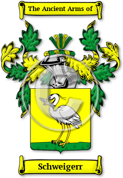 Schweigerr Family Crest Download (jpg) Legacy Series - 150 DPI