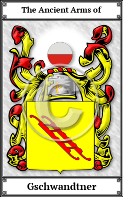 Gschwandtner Family Crest Download (JPG)  Book Plated - 150 DPI