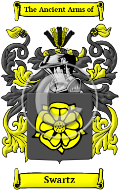 Swartz Family Crest Download (JPG) Heritage Series - 600 DPI