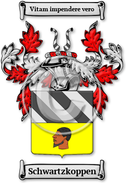 Schwartzkoppen Family Crest Download (JPG) Legacy Series - 600 DPI