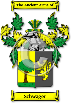 Schwager Family Crest Download (jpg) Legacy Series - 150 DPI
