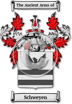 Schweyen Family Crest Download (jpg) Legacy Series - 150 DPI
