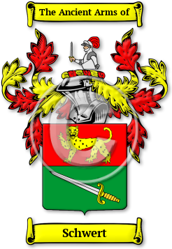 Schwert Family Crest Download (jpg) Legacy Series - 150 DPI