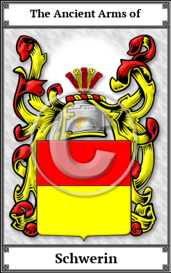 Schwerin Family Crest Download (JPG)  Book Plated - 150 DPI