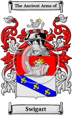 Swigart Family Crest Download (JPG) Heritage Series - 600 DPI