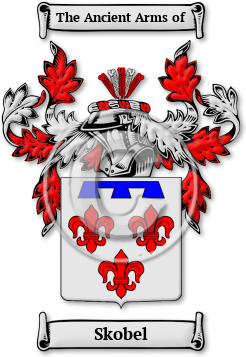 Skobel Family Crest Download (jpg) Legacy Series - 150 DPI