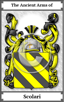 Scolari Family Crest Download (JPG)  Book Plated - 150 DPI