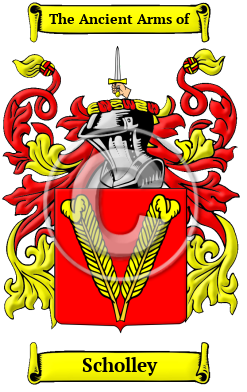 Scholley Family Crest/Coat of Arms