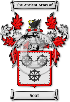 Scot Family Crest Download (jpg) Legacy Series - 150 DPI