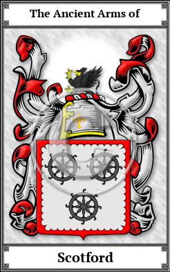Scotford Family Crest Download (JPG)  Book Plated - 150 DPI